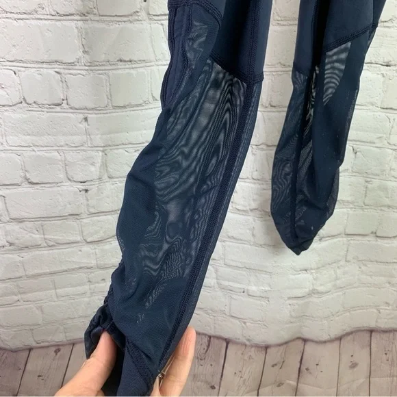 Lululemon Blue Leggings 4 - Picture 3 of 7